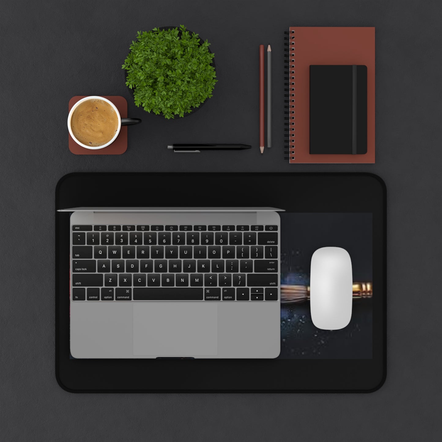 Colorful Artistic Desk Mat - Creative Workspace Accessory Mouse Pads Printify