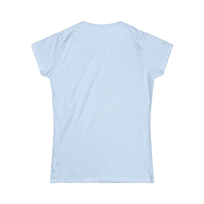 Make Love Not War Women's Softstyle Tee - Colorful Graphic Tee for Positive Vibes T-Shirt Printify
