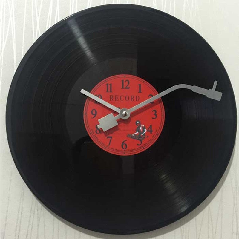 European Retro Vinyl Wall Clock - Get your from the 80's! Kinky Gadgets CJ Dropshipping - China